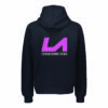 LAT Contrast zip hoodie - Image 2